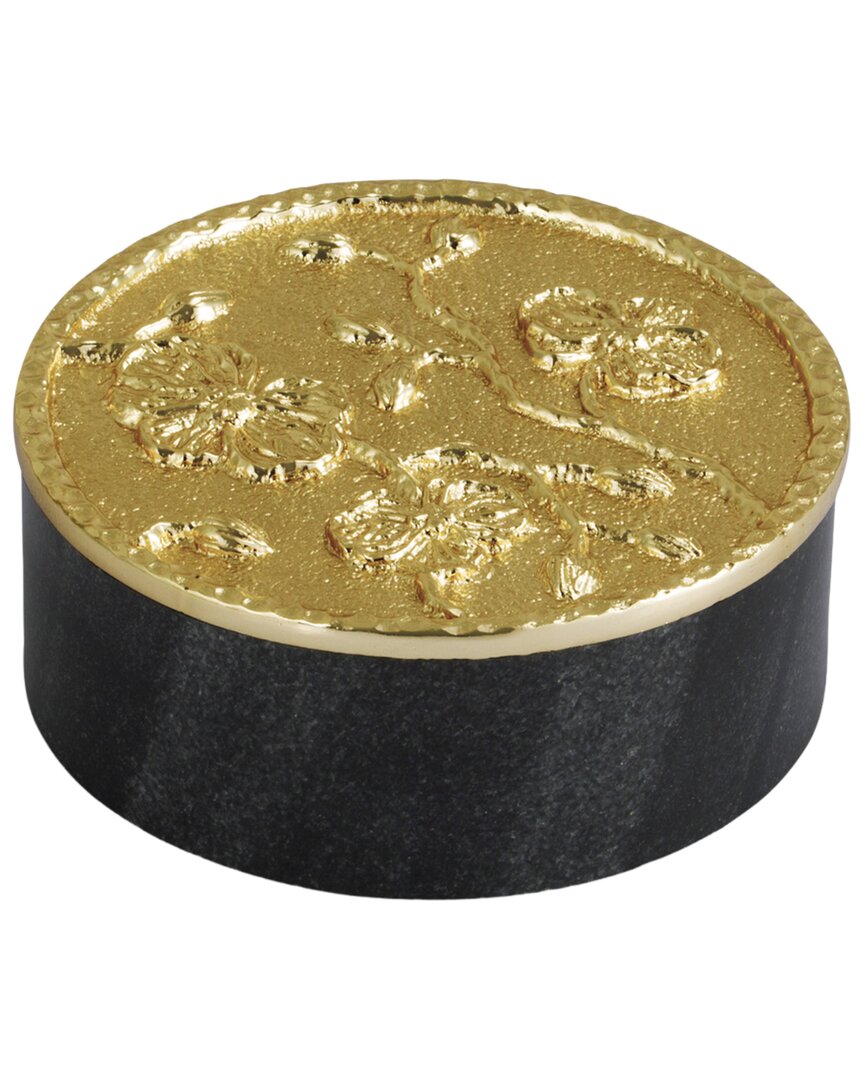 Michael Aram Gold Orchid Box