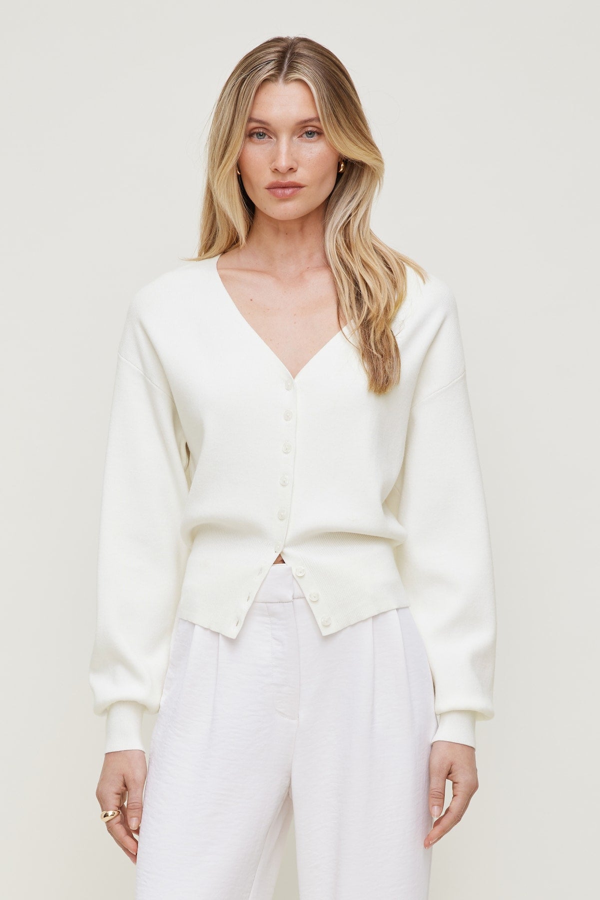 V Neck Cardigan