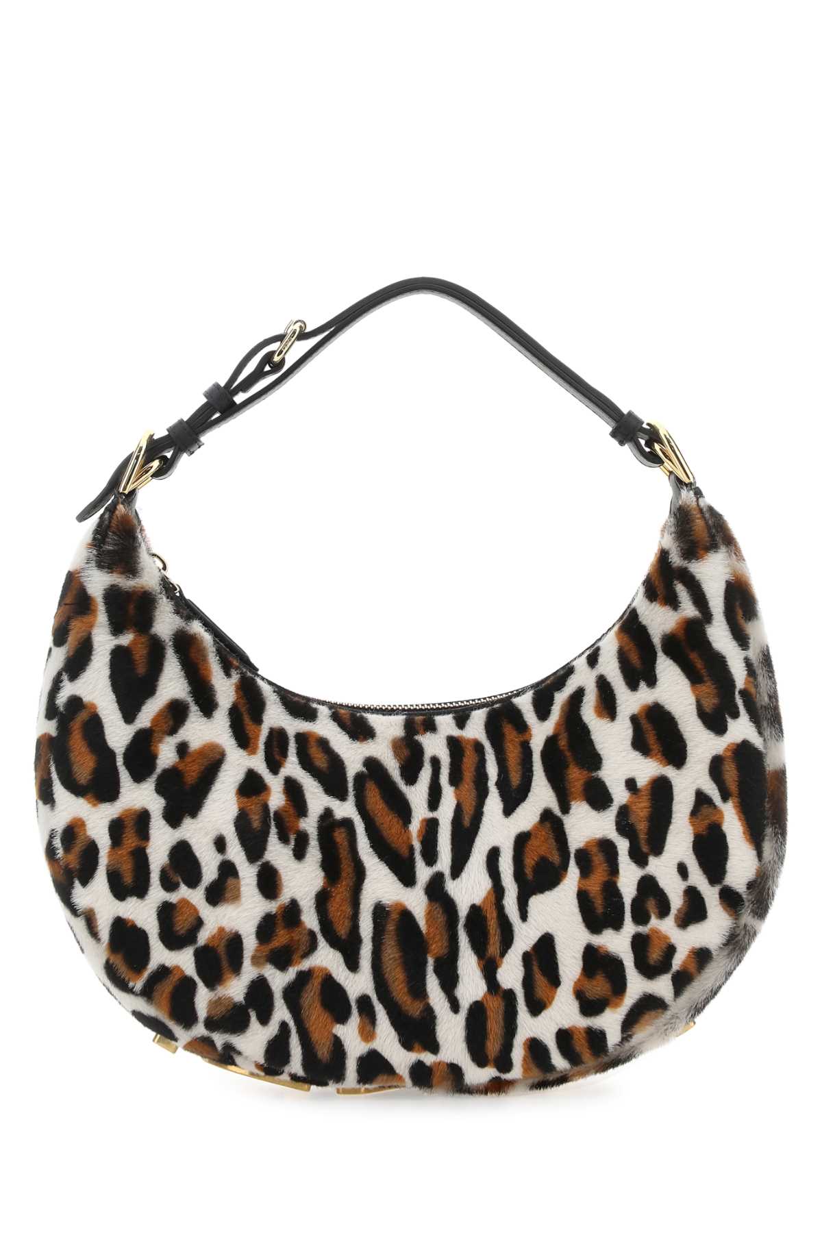 Fendi Women Printed Calfhair Small Fendigraphy Handbag