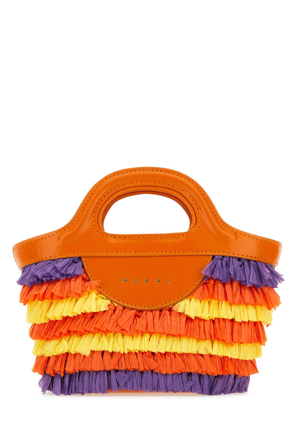 Marni Women Multicolor Fabric Micro Tropicalia Summer Handbag