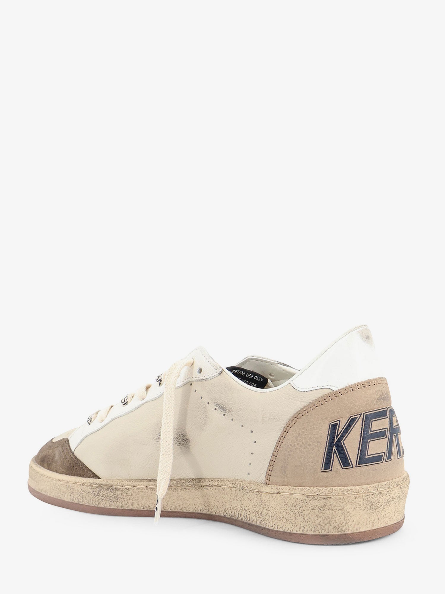 Golden Goose Deluxe Brand Men Leather Ballstar With Iconic Side Logo