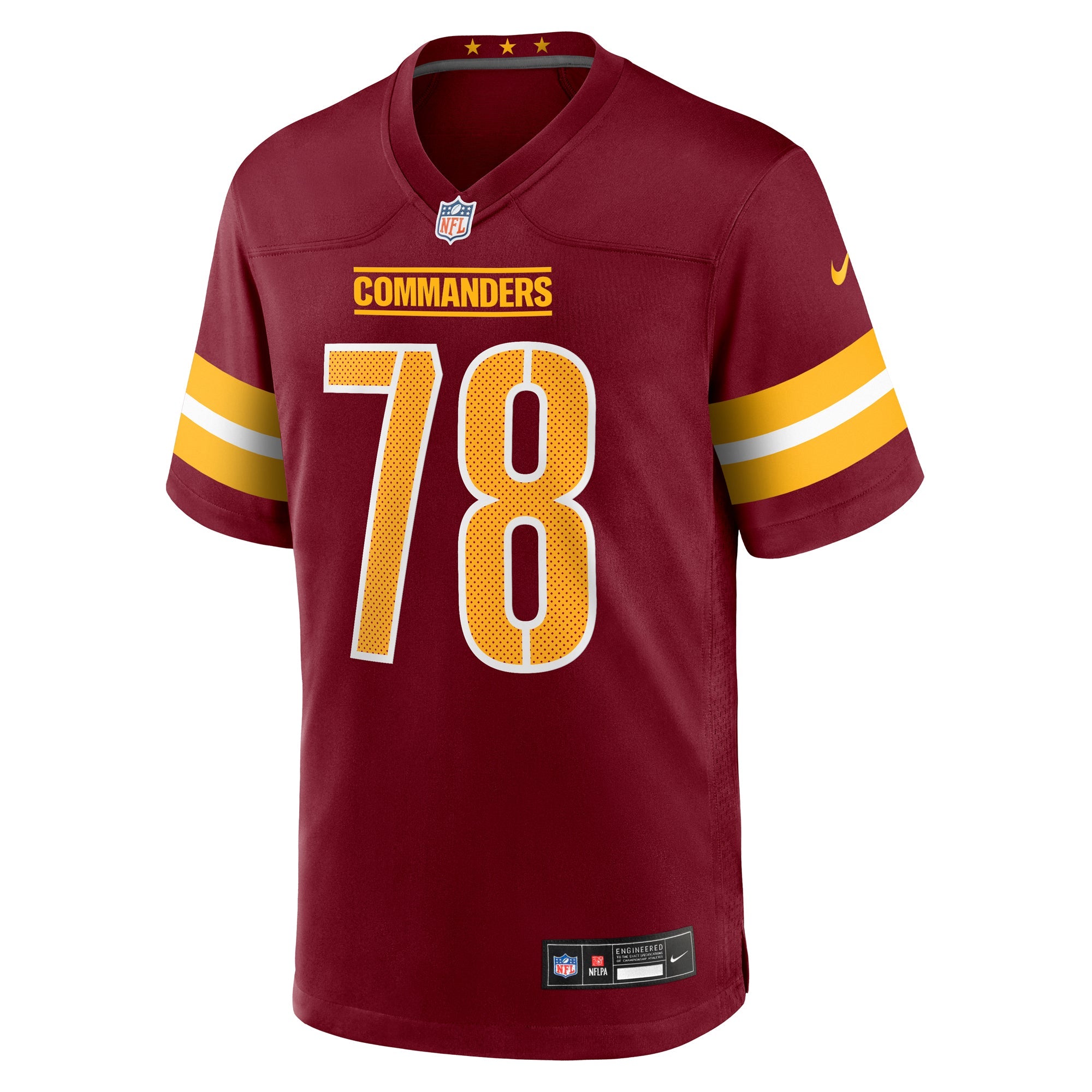 Washington Commanders Laremy Tunsil Burgundy Team Game Jersey