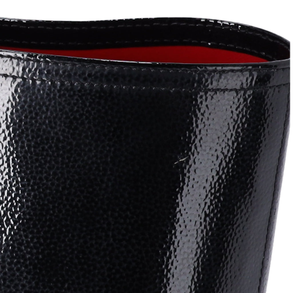 Christian Louboutin Cabata Small Tote Bag 1185006 Black Patent Leather