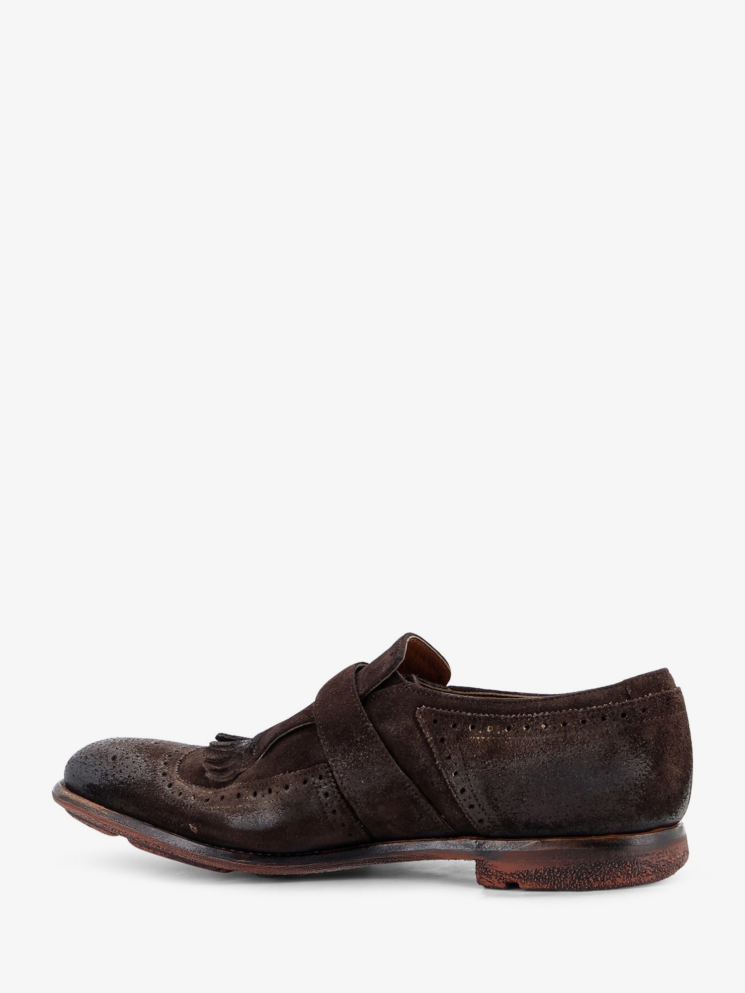 Church's Men Shanghai Loafers In Vintage-Effect Suede