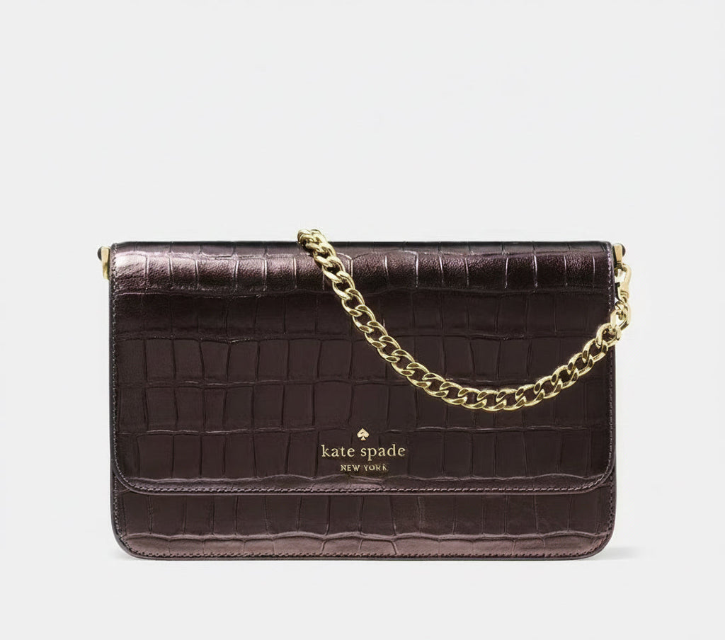 NWT Kate Spade Madison Croc
Embossed Willow Medium Convertible
Crossbody