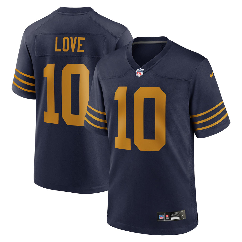 Green Bay Packers Jordan Love Navy The 1923 Classic Game Jersey