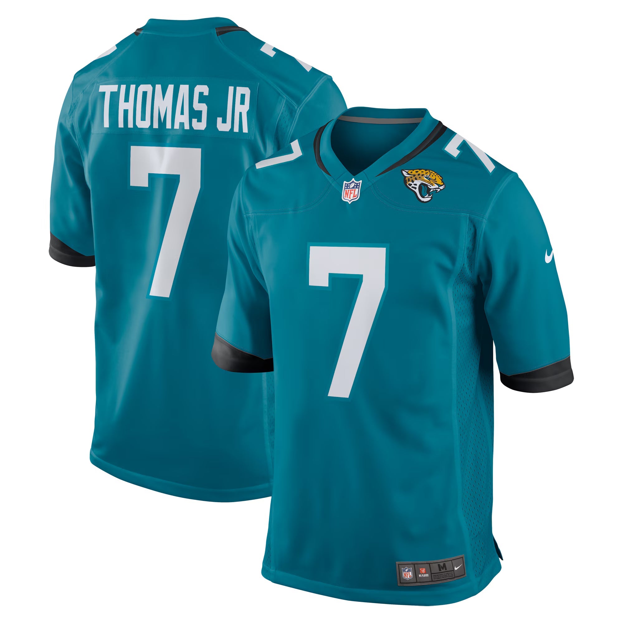 Jacksonville Jaguars Brian Thomas Jr Teal Player Game Jersey