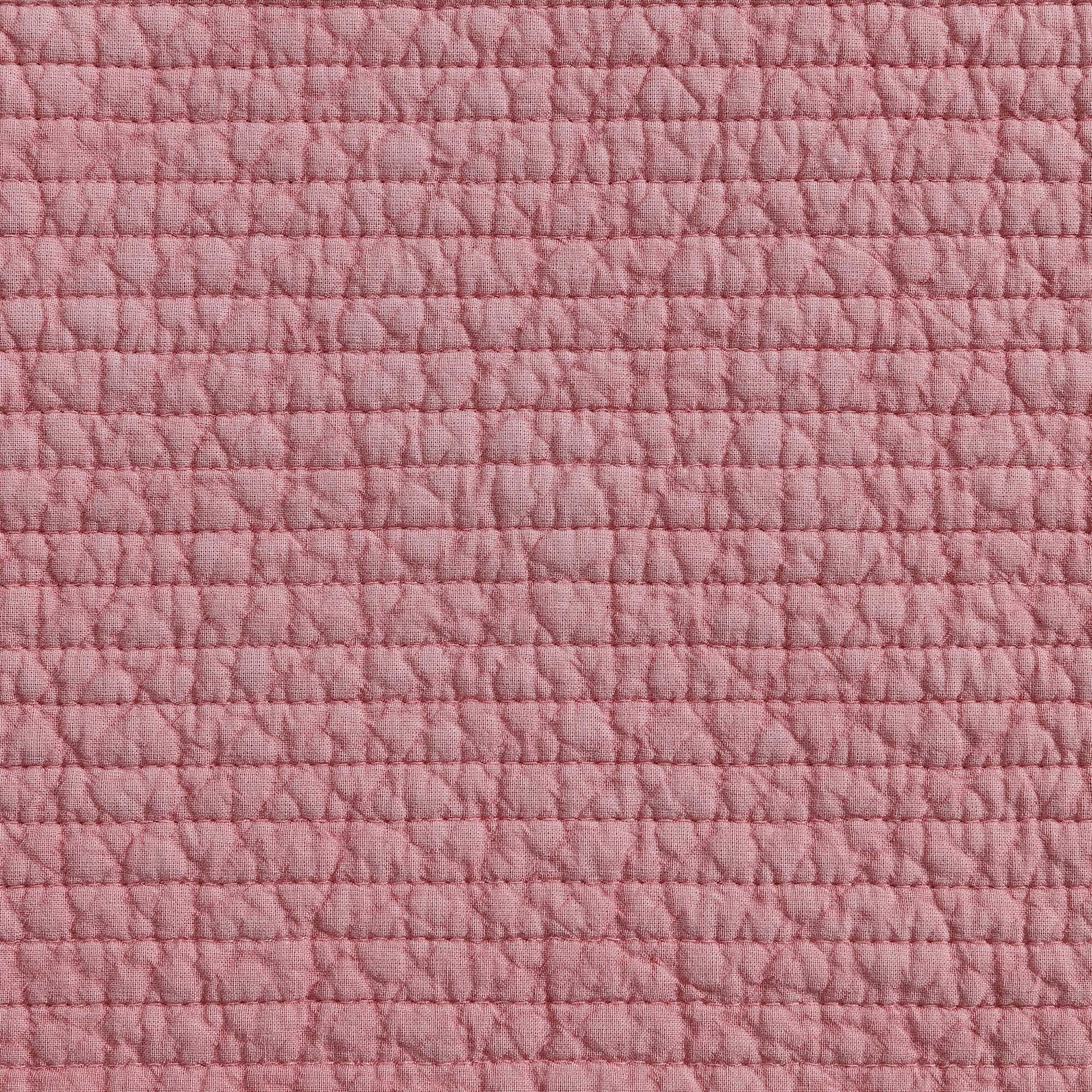 Nautica Seashore Stitch Pink Full/Queen Quilt Set