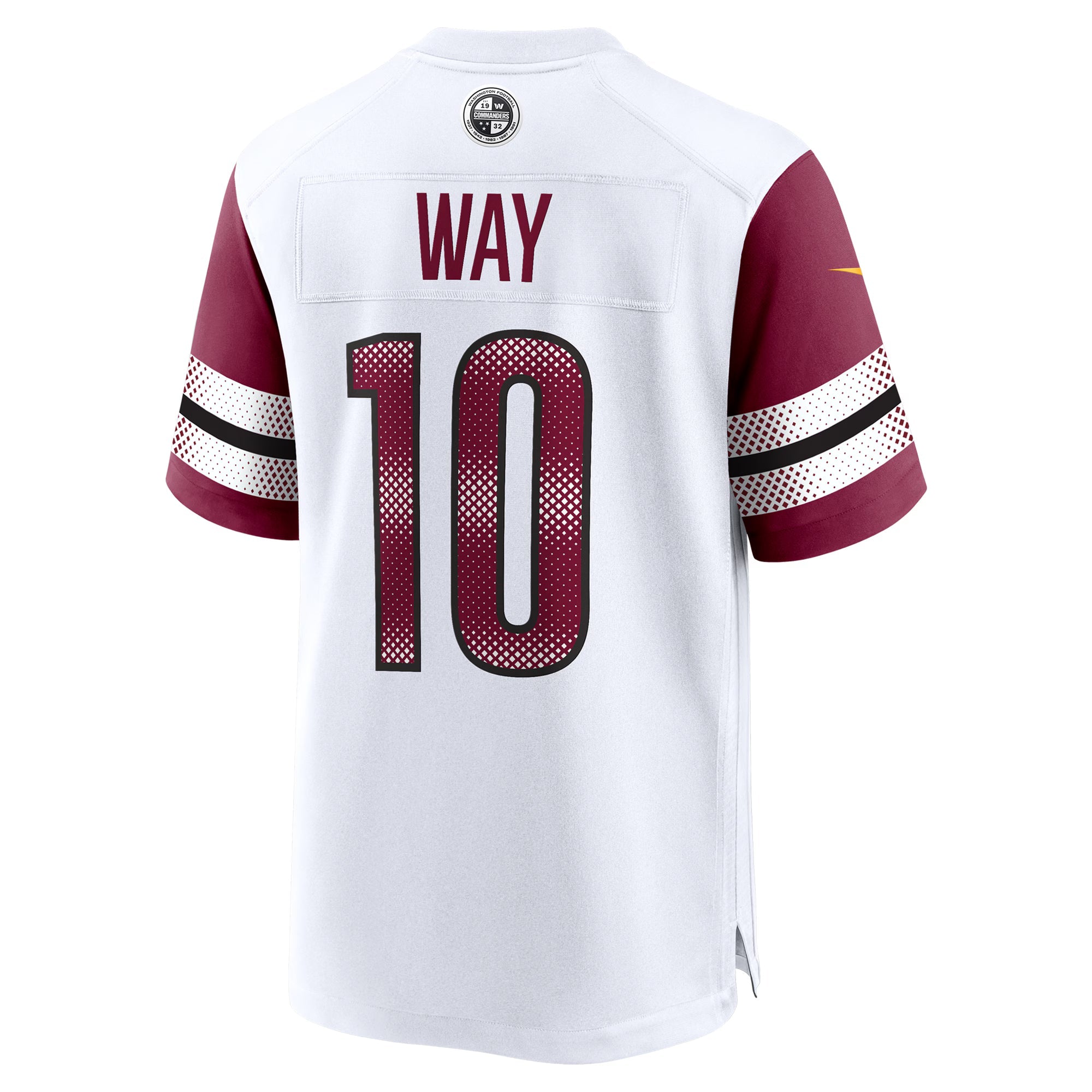 Washington Commanders Tress Way White Game Jersey
