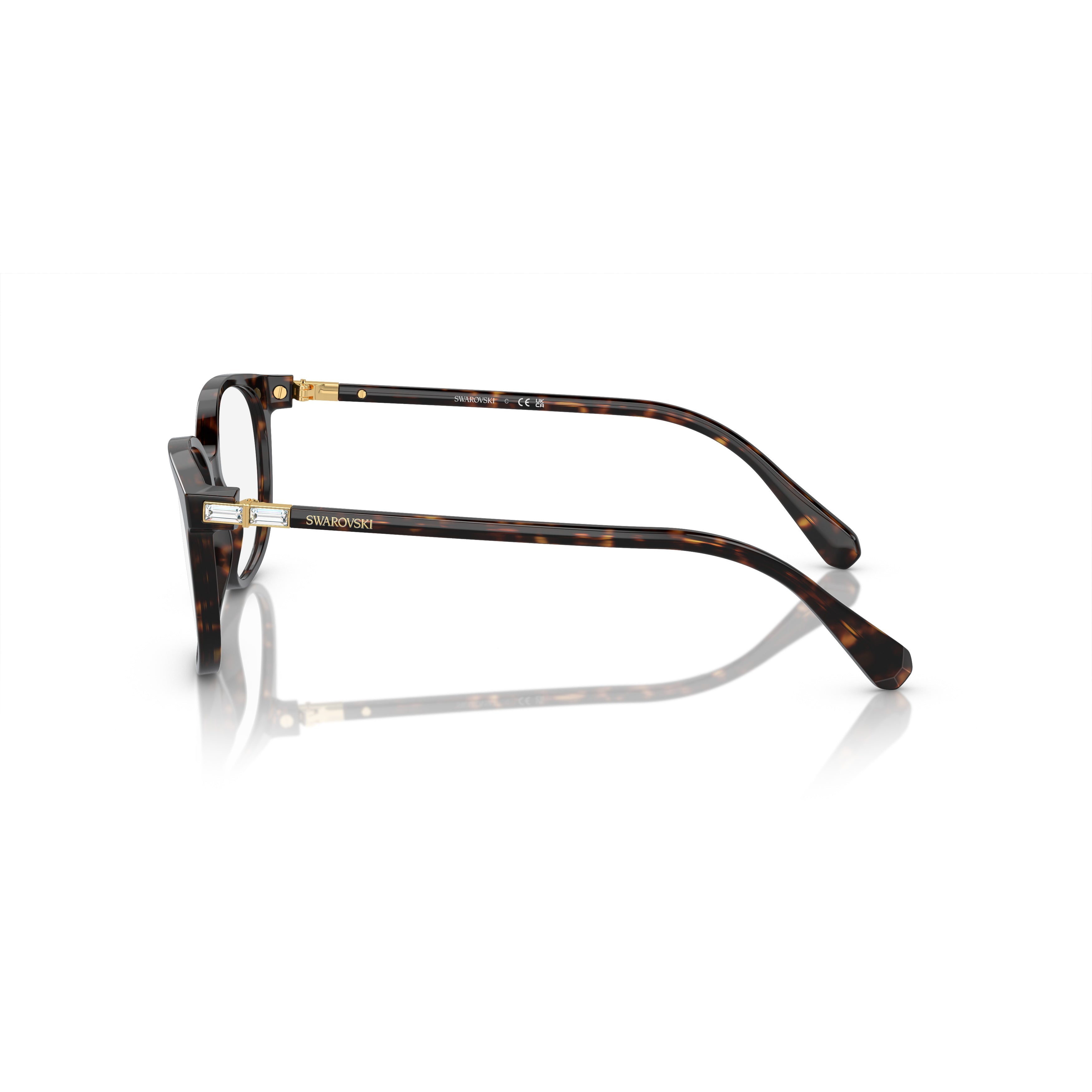 0Sk2002 Rounded Tortoiseshell Acetate Sunglasses with Cat-Eye Detail
