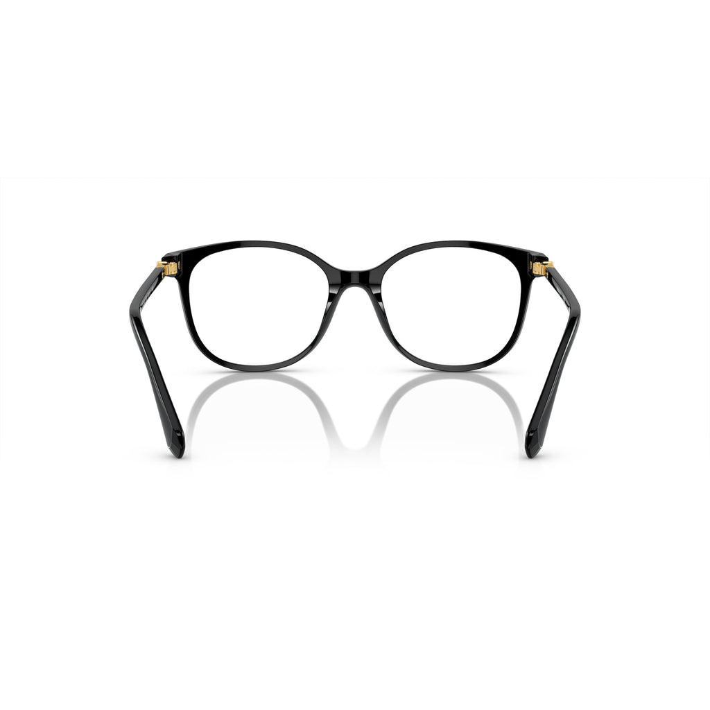 0Sk2002 Square Frame Eyeglasses with Gold Accents