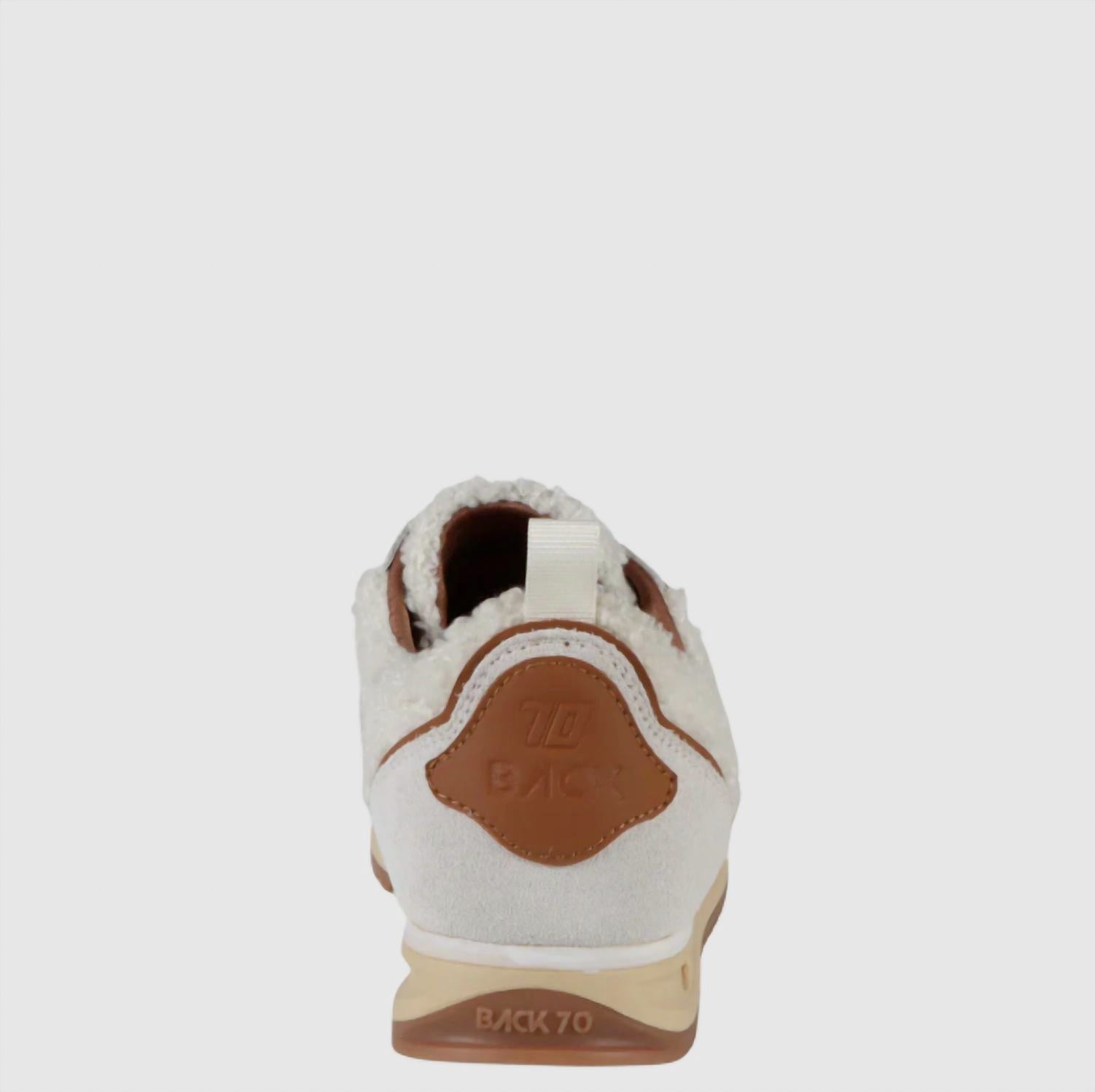 Women's Jogger Ft Sneakers In Milk Ice Cuoio