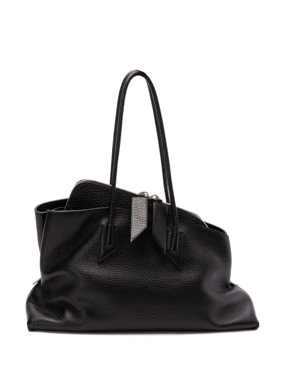 The Attico Women La Passeggiata Medium Leather Handbag