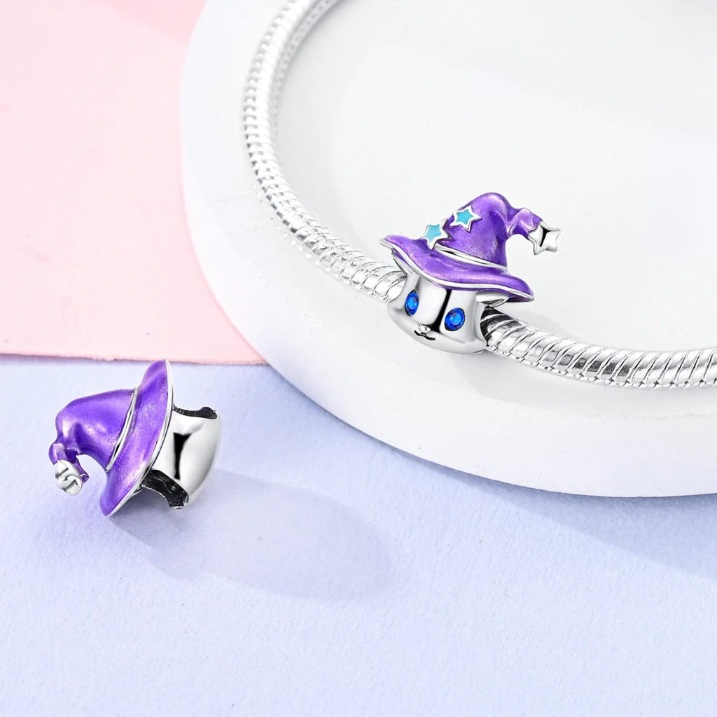 Luminous Wizzard Kitten Charm
