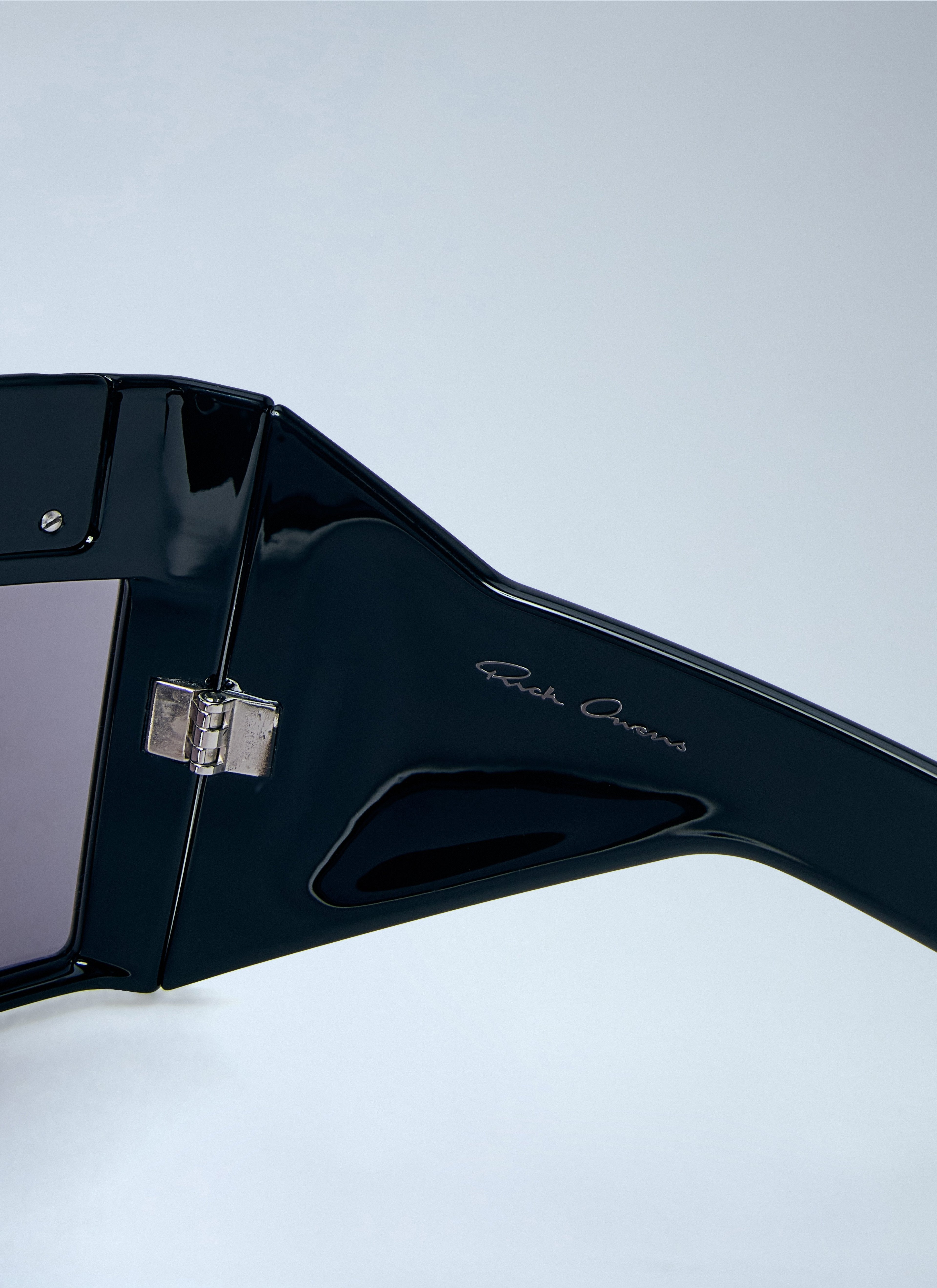 Rick Owens Men Shield-Frame Sunglasses